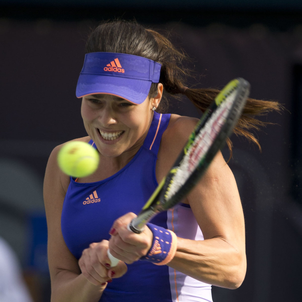 Ana Ivanovic (SRB) Tennis - Dubai Tennis Championships 2015 - WTA - - Dubai - - United Arab Emirates - 17 February 2015. © Tennis Photo Network
